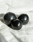 Black Tourmaline Sphere with Tripod by Tiny Rituals