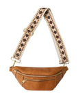 The Soho | Dual Zipper Sling Bag by Babs+Birdie