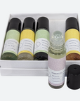 Essential Oils Roll-On with Crystals - set of 5