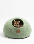 Eucalyptus Green | Round Style Cave by Fuzzy Cove