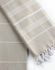 Pure Series Sustainable Turkish Towel Beige by Eco Hilana