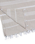 Pure Series Sustainable Turkish Towel Beige by Eco Hilana