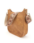 The Sailor | Zippered Crossbody Bag (Camel) - Pick Your Strap by Babs+Birdie