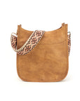 The Sailor | Zippered Crossbody Bag (Camel) - Pick Your Strap by Babs+Birdie