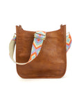 The Sailor | Zippered Crossbody Bag (Brown) - Pick Your Strap by Babs+Birdie