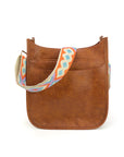 The Sailor | Zippered Crossbody Bag (Brown) - Pick Your Strap by Babs+Birdie