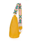 The Arden Sling Bag with Guitar Strap | Mustard by Babs+Birdie