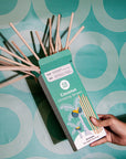 Coconut Drinking Straws by EQUO