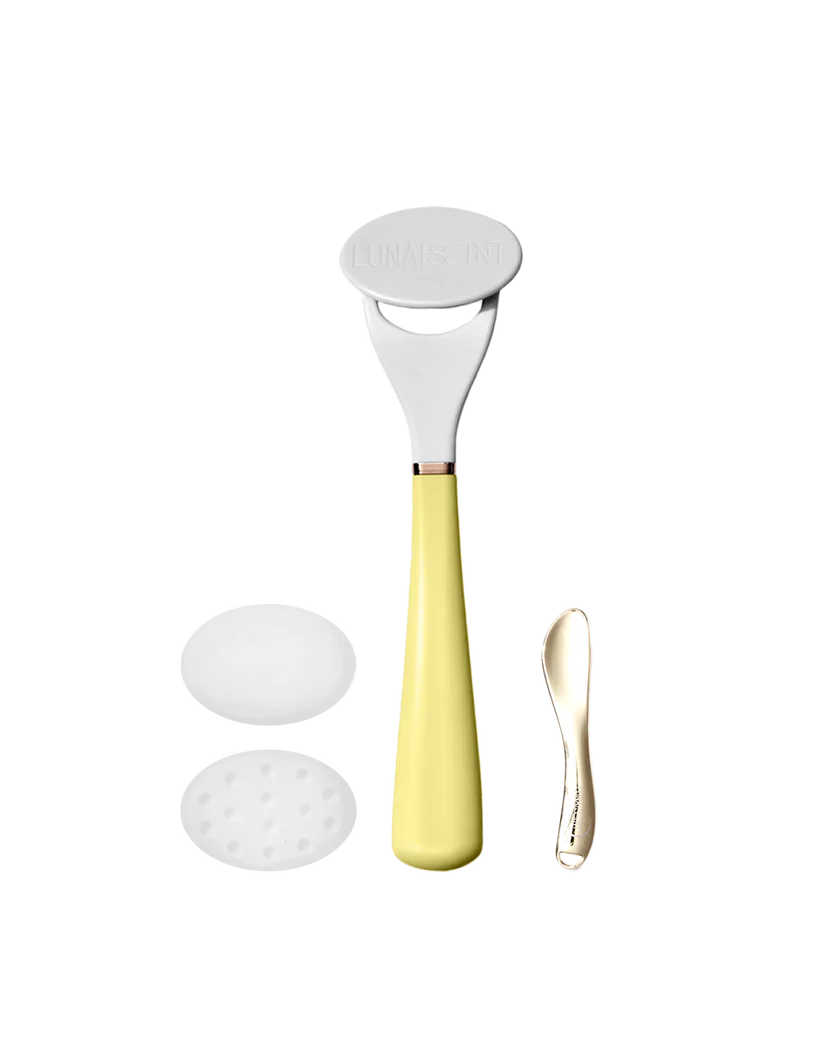 LUNAESCENT Touch-Free Skincare Applicator with Spatula