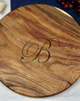 Medium Round Charcuterie Board by Tuckahoe Hardwoods