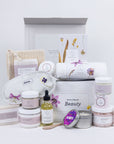 A Special Day Gift, Birthday Gift Basket, Lavender Natural Bath & Body