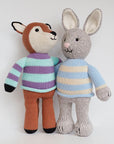 Grey Bunny in Sweater by Melange Collection