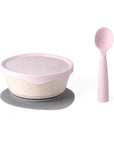 First Bites Self-Feeding Set - Vanilla + Cotton Candy by Miniware