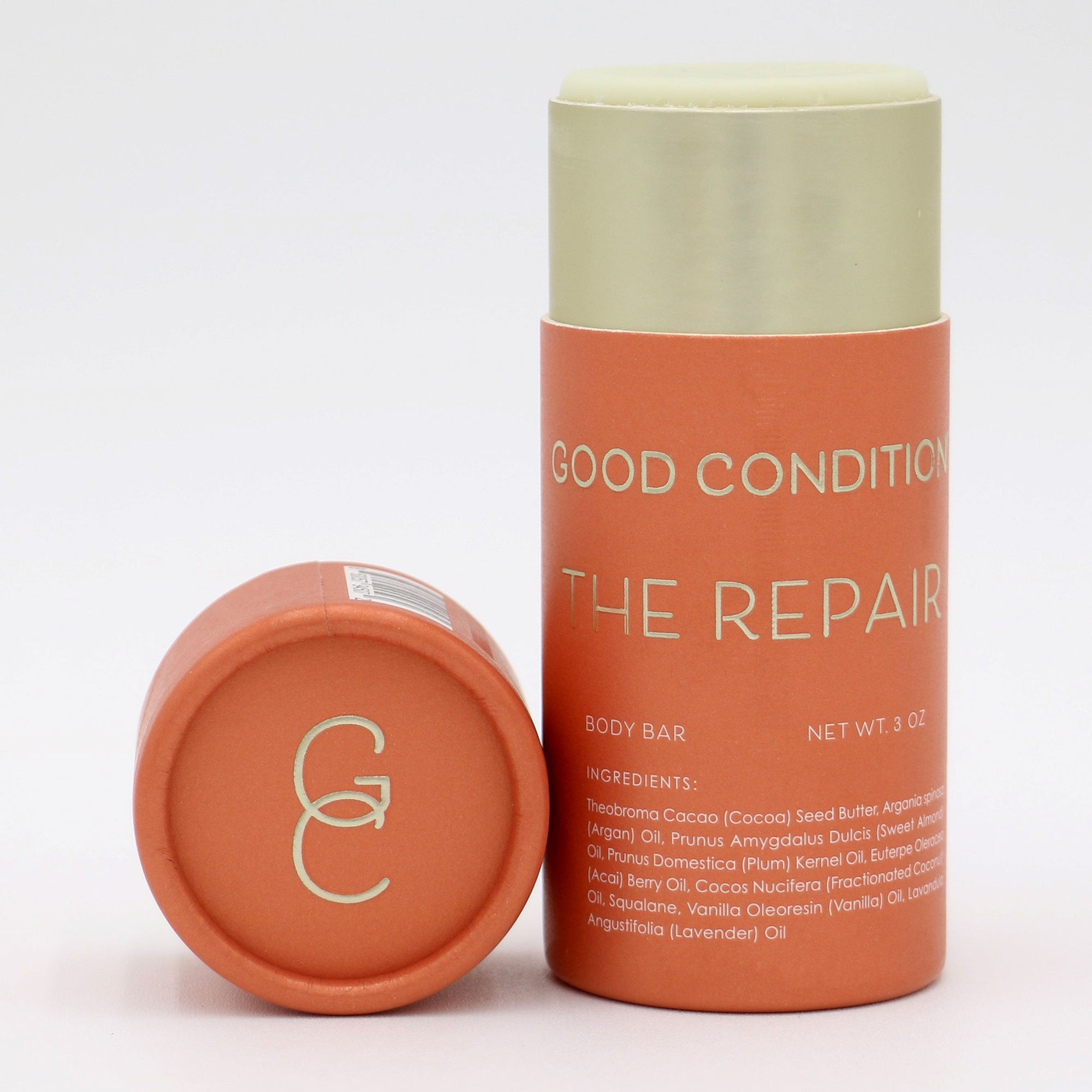 Good Condition The Repair nighttime regeneration organic waterless moisturizer tube. Featuring argan oil, acai berry oil, and squalane to restore suppleness and help neutralize damage caused by UV light. 