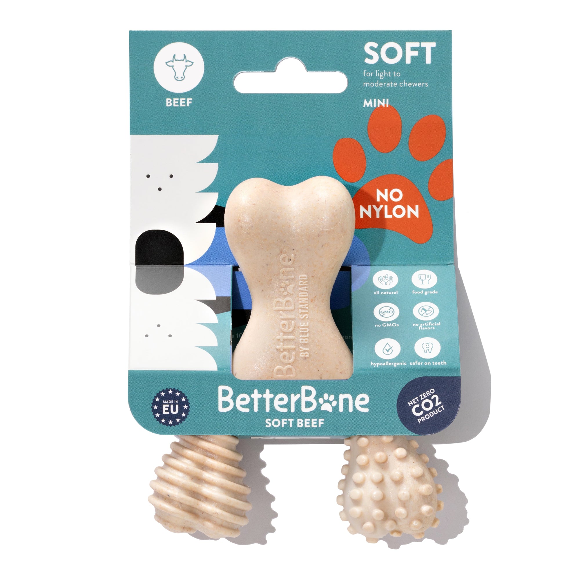 BetterBone SOFT: Perfect Natural Chew for Teething Puppies, Senior Dogs &amp; Gentle Chewers | Natural, Eco-Friendly, Non-Toxic by BetterBone  All Natural Eco-Friendly Dog Chews &amp; Bones