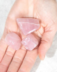 Rose Quartz Stone Set by Tiny Rituals