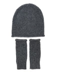 Charcoal Essential Knit Alpaca Beanie by SLATE + SALT