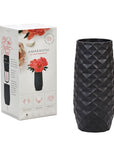 The Amaranth Vase - Black - 10" by Amaranth Vases