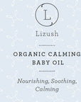 ORGANIC CALMING BABY OIL Nourishing, Soothing, Calming