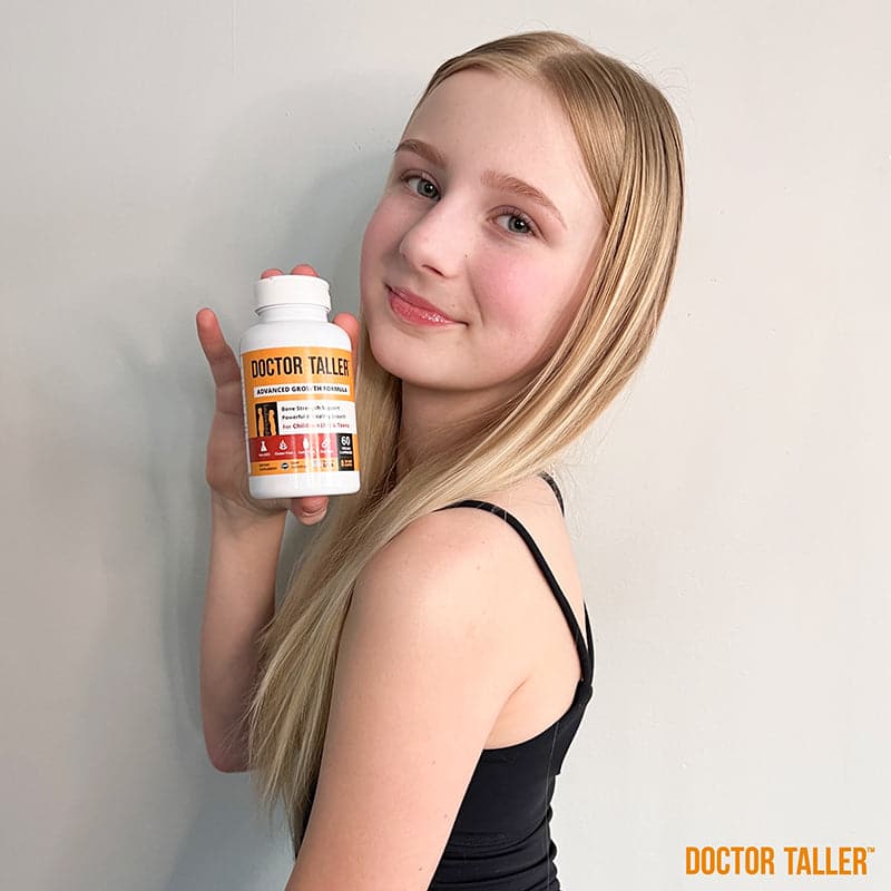 Doctor Taller, For Children (8+) &amp; Teens, 60 Vegan Capsules by NuBest Nutrition®