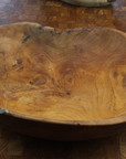 Large Live Edge Bowl - Monogram/Letter Engraving by Tuckahoe Hardwoods