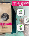 EMERGENCY ROAST (FULL CITY ROAST) by fire grounds coffee company