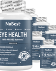 Eye Health, Advanced Formula for Healthy Vision & Blue Light Support, 60 Vegan Capsules by NuBest Nutrition®