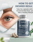 Eye Health, Advanced Formula for Healthy Vision & Blue Light Support, 60 Vegan Capsules by NuBest Nutrition®