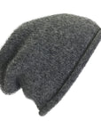 Charcoal Essential Knit Alpaca Beanie by SLATE + SALT