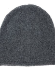 Charcoal Essential Knit Alpaca Beanie by SLATE + SALT