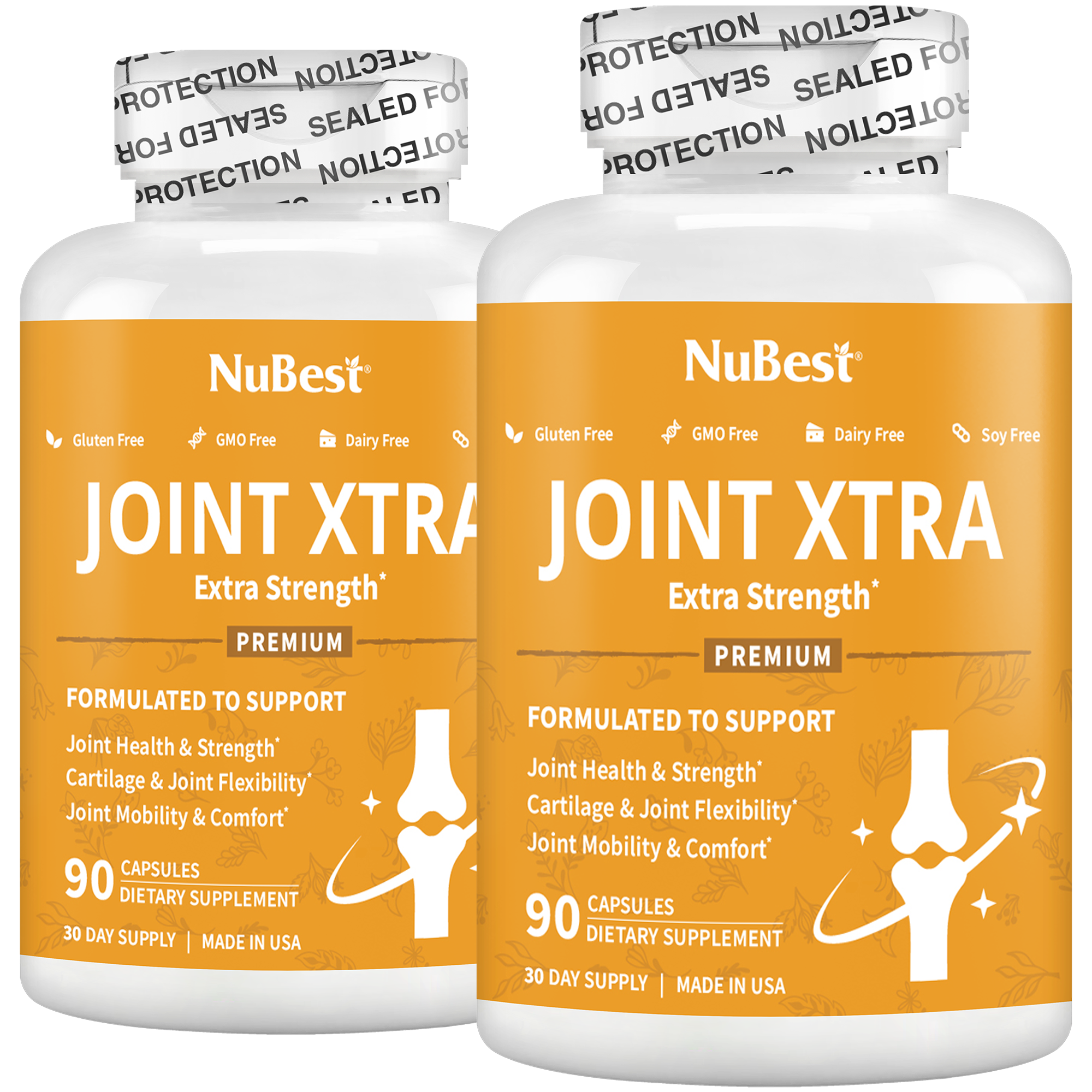 Joint Xtra, Advanced Formula for Joint Strength, Flexibility &amp; Comfort, 90 Capsules by NuBest Nutrition®