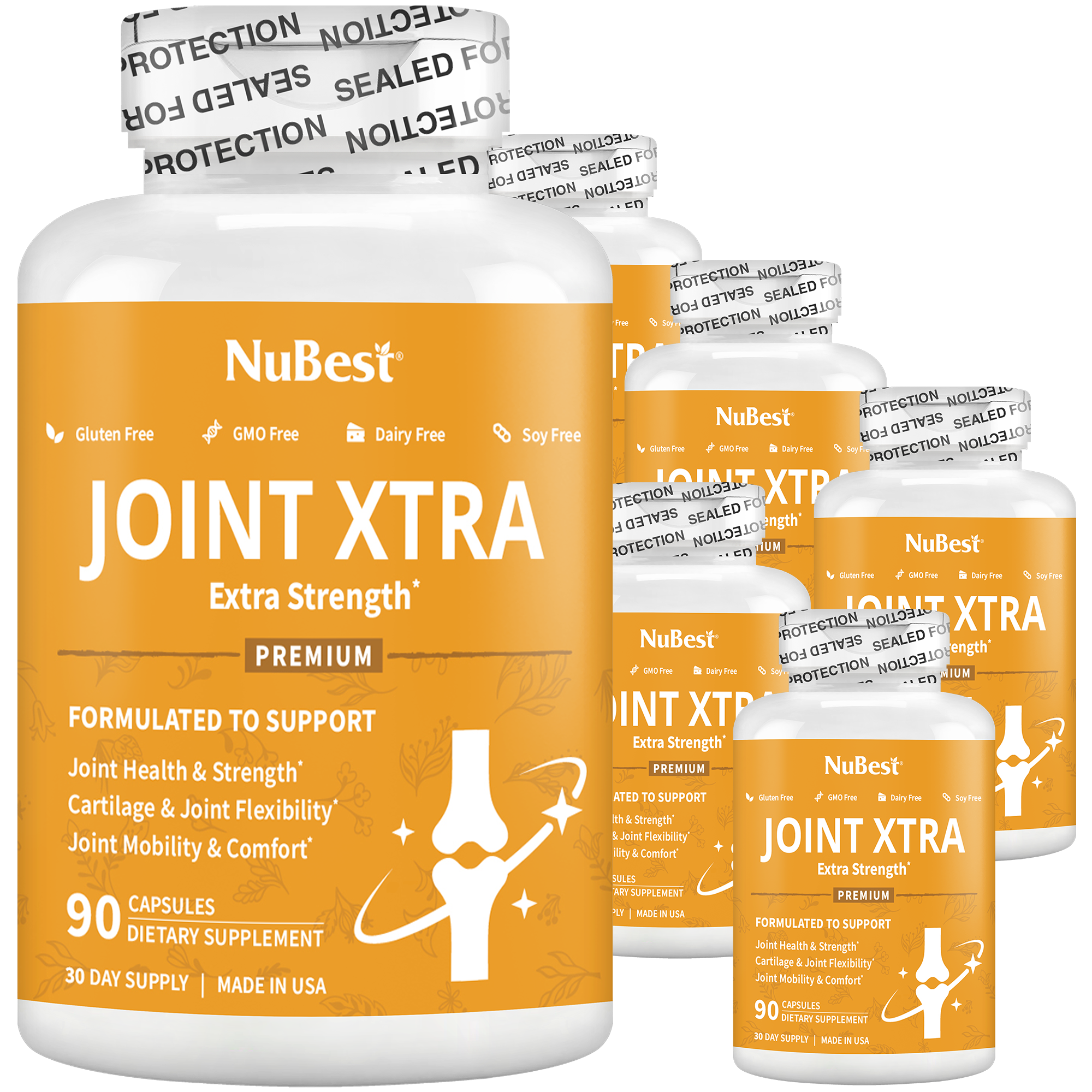 Joint Xtra, Advanced Formula for Joint Strength, Flexibility &amp; Comfort, 90 Capsules by NuBest Nutrition®