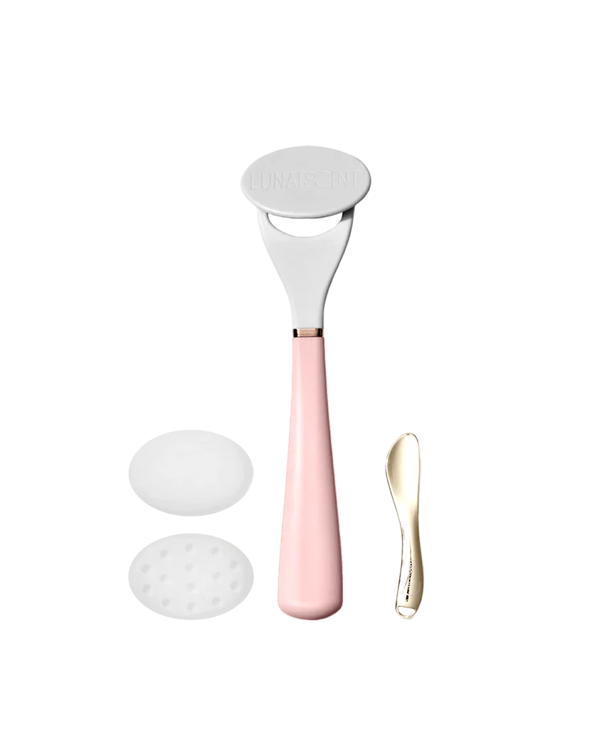 LUNAESCENT Touch-Free Skincare Applicator with Spatula