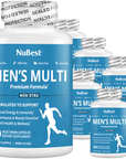 Men's Multi, Men Xtra, Energy, Immunity & Health Boost, 60 Vegan Capsules by NuBest Nutrition®