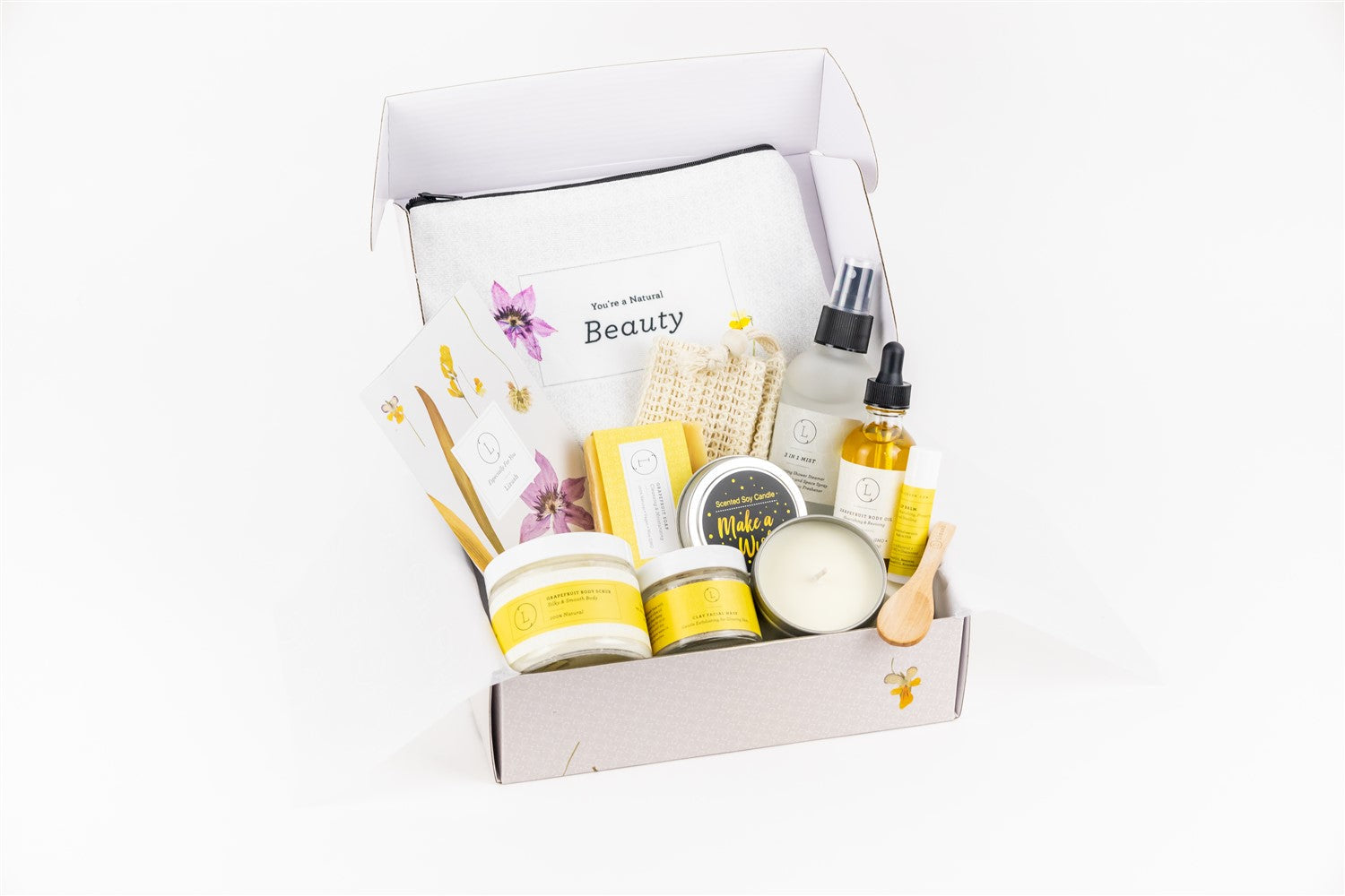 Care Package, Handmade Natural Bath and Body Gift Box, Thank You Gift,Mother&#39;s day Gift box, Holiday spa box