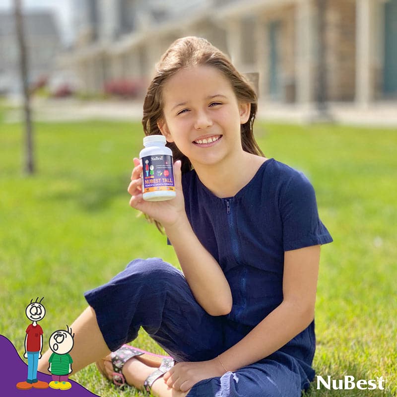 NuBest Tall, Powerful Growth for Kids &amp; Teens (5+), Non-Milk Drinkers, 60 Capsules by NuBest Nutrition®