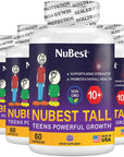 NuBest Tall 10+, Powerful Growth for Kids & Teens (10+), Milk Drinkers, 60 Capsules by NuBest Nutrition®