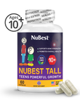 NuBest Tall 10+, Powerful Growth for Kids & Teens (10+), Milk Drinkers, 60 Capsules by NuBest Nutrition®