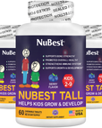 NuBest Tall Kids, Multivitamins, Berry Flavor, Ages 2-9, 60 Chewables by NuBest Nutrition®