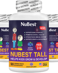 NuBest Tall Kids, Multivitamins, Berry Flavor, Ages 2-9, 90 Chewables by NuBest Nutrition®