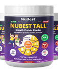 NuBest Tall Protein Vanilla Shake for Kids Ages 4+, 10 Vegan Servings by NuBest Nutrition®