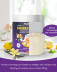 NuBest Tall Protein Vanilla Shake for Kids Ages 4+, 10 Vegan Servings by NuBest Nutrition®