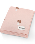 Luxury Knit Mushroom Swaddle Baby Blanket by Bleu La La