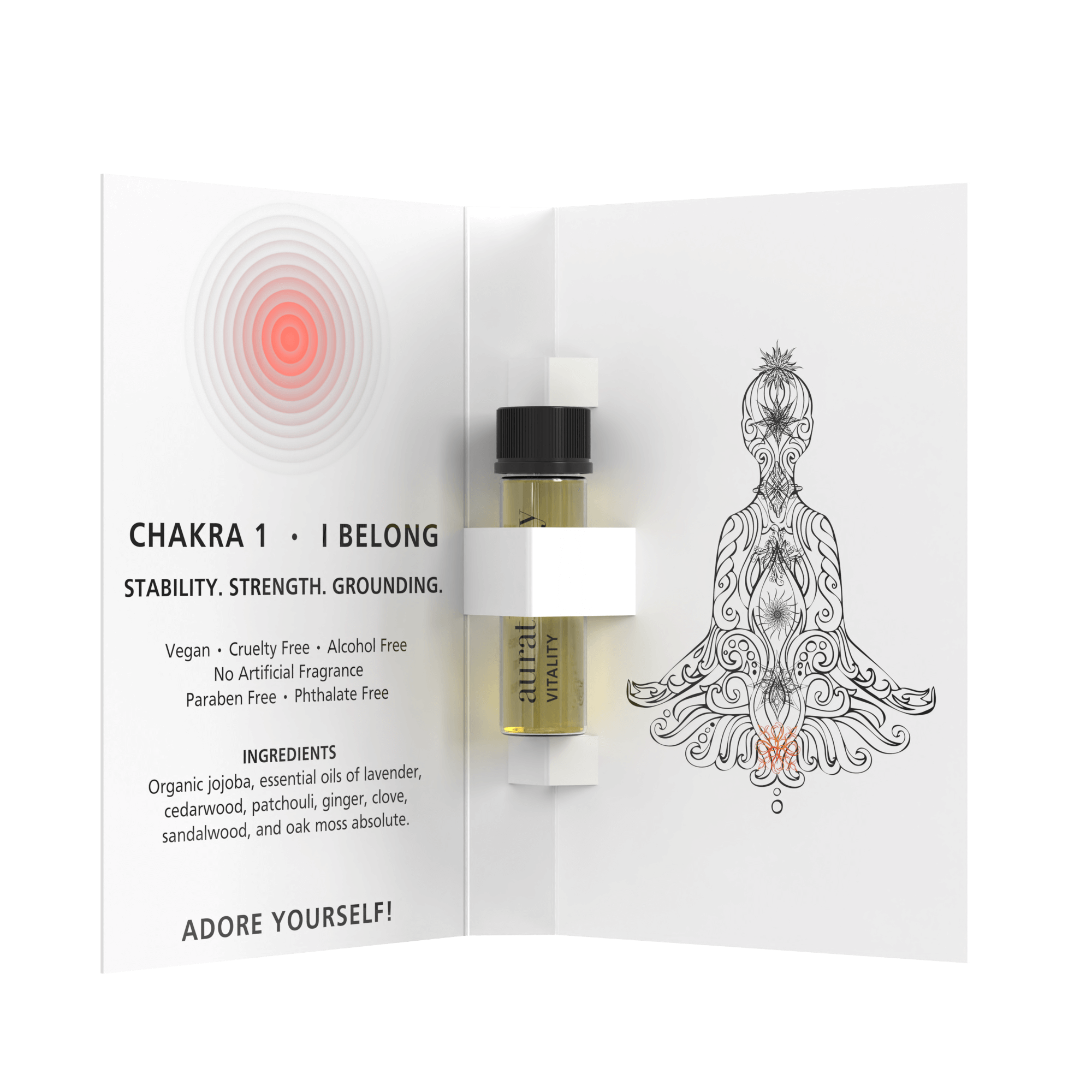Chakra 1 - Root Chakra Vitality Roll On Perfume Oil