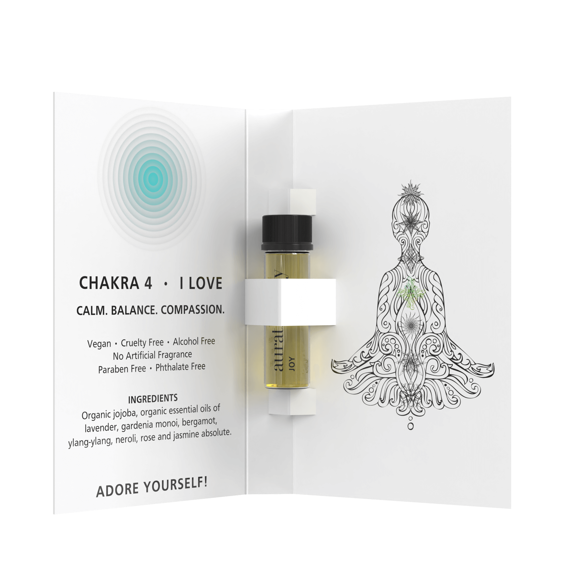 Chakra 4 - Heart Chakra Joy Roll On Perfume Oil