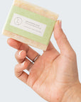 2 x Lemongrass Natural Soap Bar, Handmade Body Soap Gift