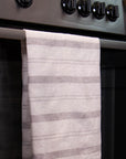 Striped Kitchen Towel by Beflax Linen