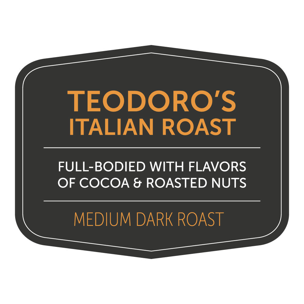 Teodoro&#39;s Italian Roast by Nossa Familia Coffee