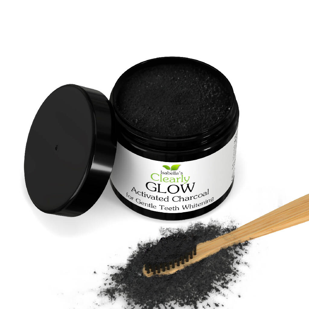 Clearly GLOW Teeth Whitening Activated Charcoal Kit