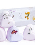 Heart Shaped Shower Steamers Gift Box, Set of 5 Shower Steamers Package